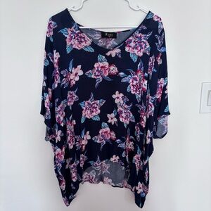 Meritt Flowy Floral Cover Up One Size